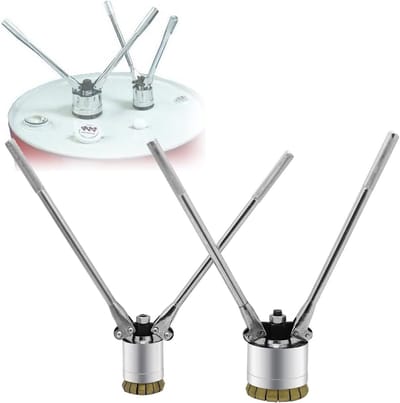 Vat Afsluitapparaat - Handmatig Sluitgereedschap - Vaten Dicht Maken - Dubbele Dekselmaten - 100x400mm