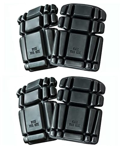 Zachte Kniebeschermers voor Werkbroek - Flexibele Kniebeschermers, Certificaat EN14404 Type 2, 2 Paar
