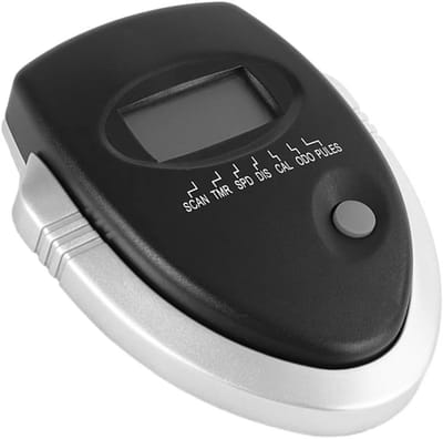 Hometrainer Monitor - Fietscomputer Display - Training Bijhouden - Meerdere Functies - 169 x 134 mm - Zwart