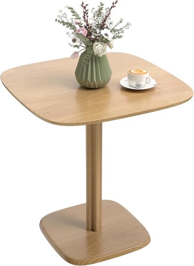 Eettafel Vierkant - Keukentafel - Gezellige maaltijden - Stevig rubberhout - 70x70x75 cm - Natuurlijk hout