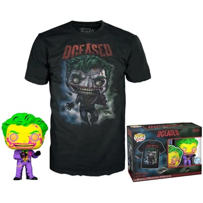Beeldje Funko POP & Tee DC Comics Joker