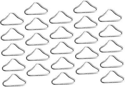 POPETPOP Gespclip Voor Trampoline 30 Stuks Driehoekige Gesp Voor Trampoline Metalen Driehoekige Gespen Voor Reparatie Vervanging