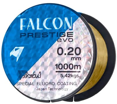 Falcon Prestige Evo 1000 M Flurocarbon Zilver 0.200 mm