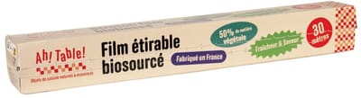 Bio-Based Huishoudfolie, vershoudfolie 30 m. op rol AH! Table
