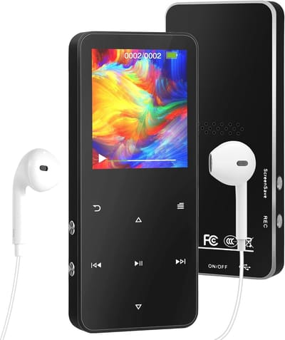 Muziekspeler - Digitale audio speler - Sport en entertainment - Ingebouwde luidspreker - 18 Inch scherm