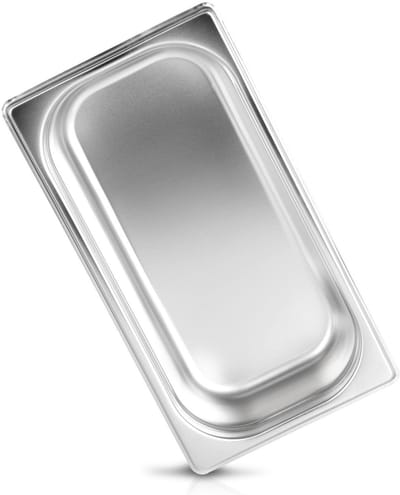 JGS ® Hoogwaardige RVS Gastronorm Stoompan Container voor Diverse Kooktoestellen, Vaatwasmachinebestendig