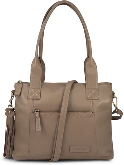 Bag2Bag - Edson - Handtas - Schoudertas - Leer - Dark Stone