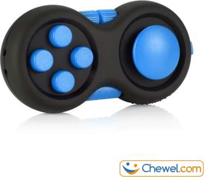 Fidget Pad: Stressvermindering - Meer Focus - Meer Concentratie | Anti-Stress | Blauw | Chewel ®