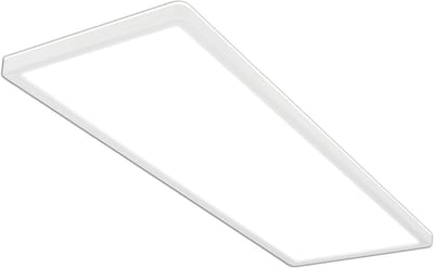BRILONER Slim - LED Plafonniere - plafondlamp - paneel - ultraplat - 4.000K neutraal wit licht - 58x20cm (LxBxH) - wit