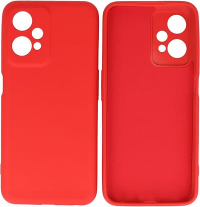 Hoesje Geschikt voor de OnePlus Nord CE 2 Lite - Fashion Backcover Hoesje - Colorful Telefoonhoesje - Rood