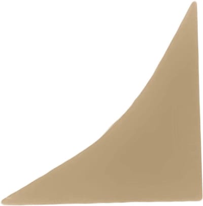 Afdekprofiel Eindstuk - Keukenstrip Werkblad - Afdichten Werkbladen - Flexibele Randen - 23 x 23 mm - Indisch Hout