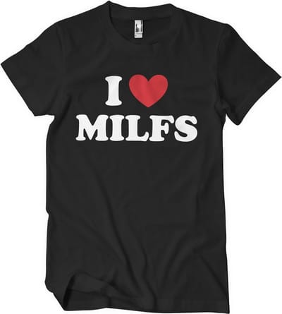 Hybris T-shirt I Love Milfs T-shirt SH-1-16077-H58-14