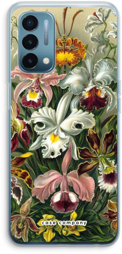 Case Company® - Hoesje geschikt voor OnePlus Nord N200 5G hoesje - Haeckel Orchidae - Soft Cover Telefoonhoesje - Bescherming aan alle Kanten en Schermrand