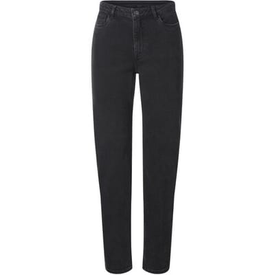 ESMARA Dames jeans - Straight fit (Zwart, 34)