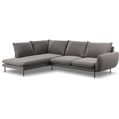 Hoekbank Vienna links velvet | Cosmopolitan Design