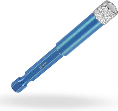 Professionele tegelboor 10 mm - Diamantboor voor hardsteen en tegels