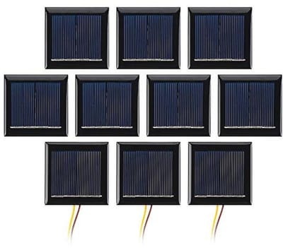 10 Stuks 2V 130mA Micro Zonnepanelen voor DIY Projecten