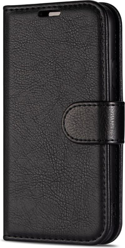Hoesje geschikt voor Samsung Galaxy S24 FE 5G hoesje/book case met pasjeshouder hoge kwaliteit kleur Zwart