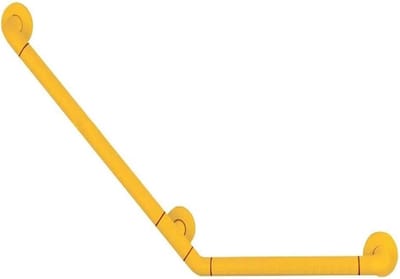 Badkamer Handgrepen - Grijpstang Veiligheid - Veiligheid Thuis - Roestvrij Staal 135° - 2.54 cm - Grijs
