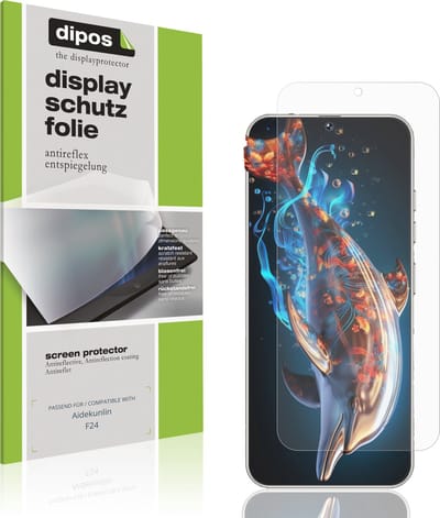 dipos – 4x Matte Beschermfolie geschikt voor Aidekunlin F24 | Krasbestendige & antireflecterende Screenprotector Ultra-Thin