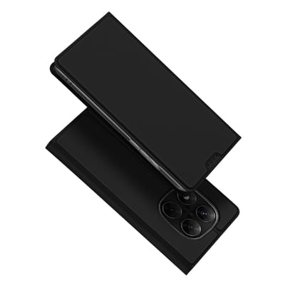 Dux Ducis Skin Pro Hoesje Geschikt voor Xiaomi Redmi Note 14 Pro 4G | Book Case met Pasjeshouder | Portemonnee | Standaard | Zwart