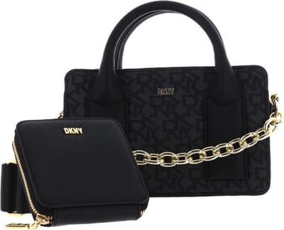 DKNY Handtas Schoudertas Otto TH Crossbody BK Logo - BK Zwart