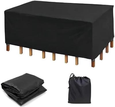 Tuinmeubelhoes - Outdoor meubilair - Bescherming buiten - Waterdicht Oxford stof - 140x90x90 cm - Zwart