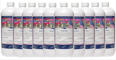 Handzeep Creme Rozen 1 liter - set van 10 stuks - Voordeelverpakking