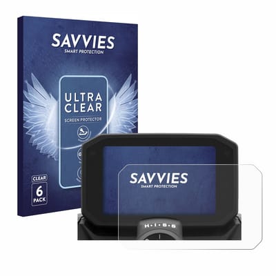 Savvies - Screenprotector voor Honda Hornet CB/NC 2025 - Folie Beschermfolie transparant 6 Stuks