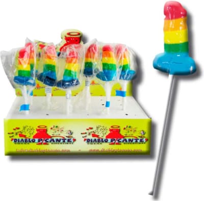 PRIDE | Pride - Gummy Lollipop Penis Lgbt