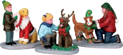 Lemax - Doggie Dress Up - Set Of 3