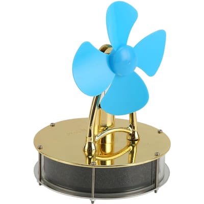 Lage Temperatuur Stirlingmotor Blauwe Stirlingmotor Motor Natuurkunde Wetenschap Onderwijs Experimenteel blue