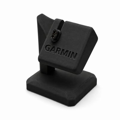 Skushy Oplaadstandaard Compatibel met Garmin Forerunner Fenix Epix - Garmin Horloge Houder - Sporthorloge Laadstation - Bureau Dock - Kabelhouder - Smartwatch Oplader Houder - Zwart