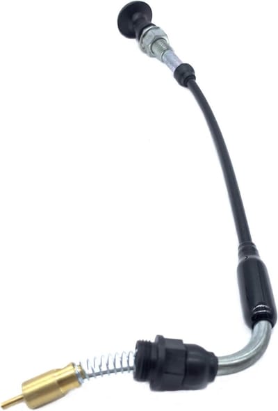 Carburateur Choke Kabel - Motoronderdeel - Motoronderhoud - Specifieke Pasvorm - 28 cm - Zwart