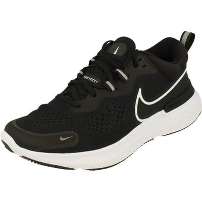 Nike React Miler 2 Heren Zwarte Sneakers