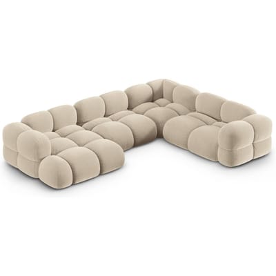 Hoekbank Loretto rechts velvet | Cosmopolitan Design