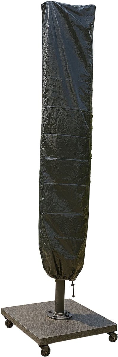 Brixy Parasolhoes - Tot Ø300cm - Waterdicht - Rond & Vierkant - 180 x 35 x 25cm - Trekkoord - Staand - Zwart