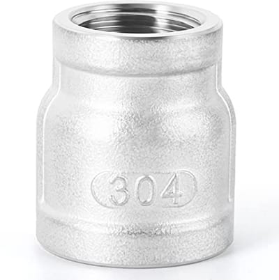 1/2" x 1/4" BSP Vrouwelijke Reductiekoppeling van Roestvrij Staal 304