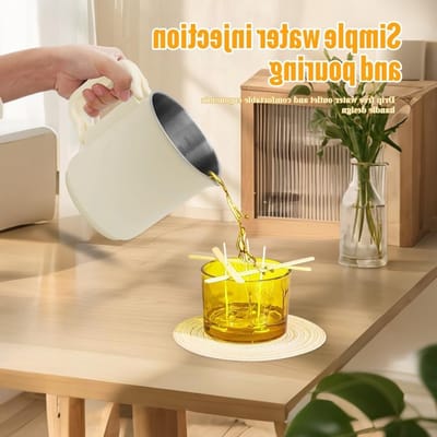 Elektrische Wax Melt Pot voor Kaarsen Maken - Compleet DIY Kit met Wick Stickers en Wick Houder voor Beginners en Volwassenen