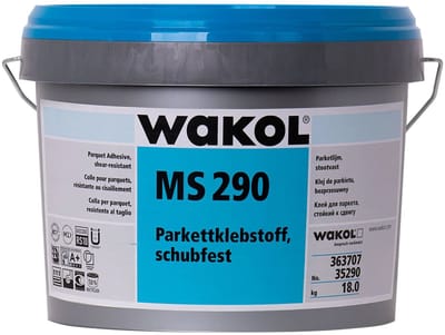 Parketlijm schuifvast, 18kg, weekmakervrije parketlijm