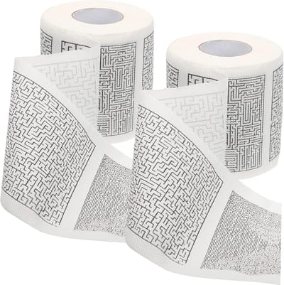 Grappig Toiletpapier - Papieren Rol - Dagelijks Gebruik - Unieke Print - 9.5 cm