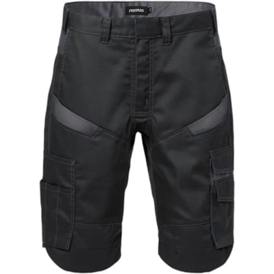 Fristads Korte Broek 2562 Stfp - Zwart/Grijs - C50
