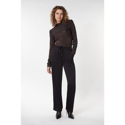 EsQualo Top Metallic Foil Gold Größe: XS | Longsleeves Outlet | Damen | Gelb