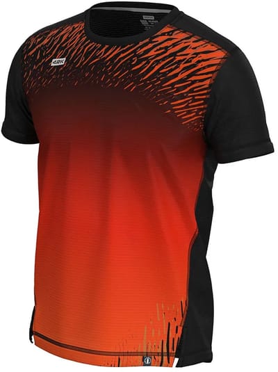 42k Running Pangea T-shirt Met Korte Mouwen Oranje XS
