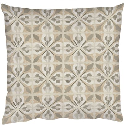 Sierkussens - Kussentjes Woonkamer - 50x50 cm - Tegel - Motief - Beige