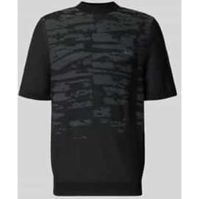 regular fit T-shirt van viscosemix model 'KN_Globe TS'