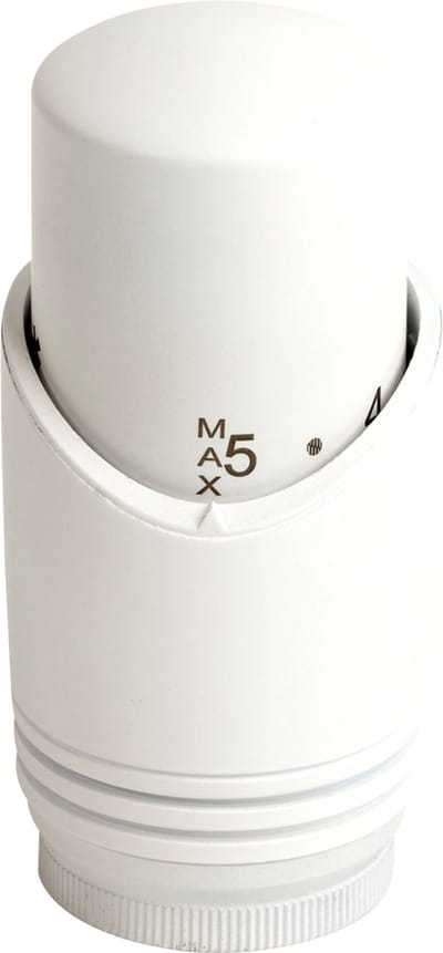 Plieger Como design thermostaatkop M30x1,5 mat wit