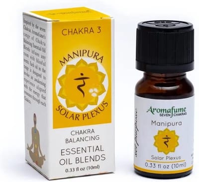 Aromafume - manipura - chakra olie - zonnevlecht chakra - etherische olie mix - 10ml - Aromatherapie