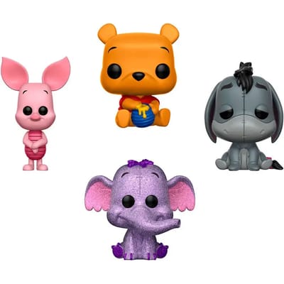 Funko Pop! Disney Winnie the Pooh - Diamond US Exclusive 4-Pack