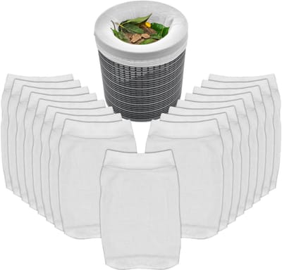 Dailygoods- Skimmer-sokken set van 20 - Zwembadfilterbeschermer - Skimmermand - Vuilvanger - Voorfilter - Bescherming - Zwembadfilter